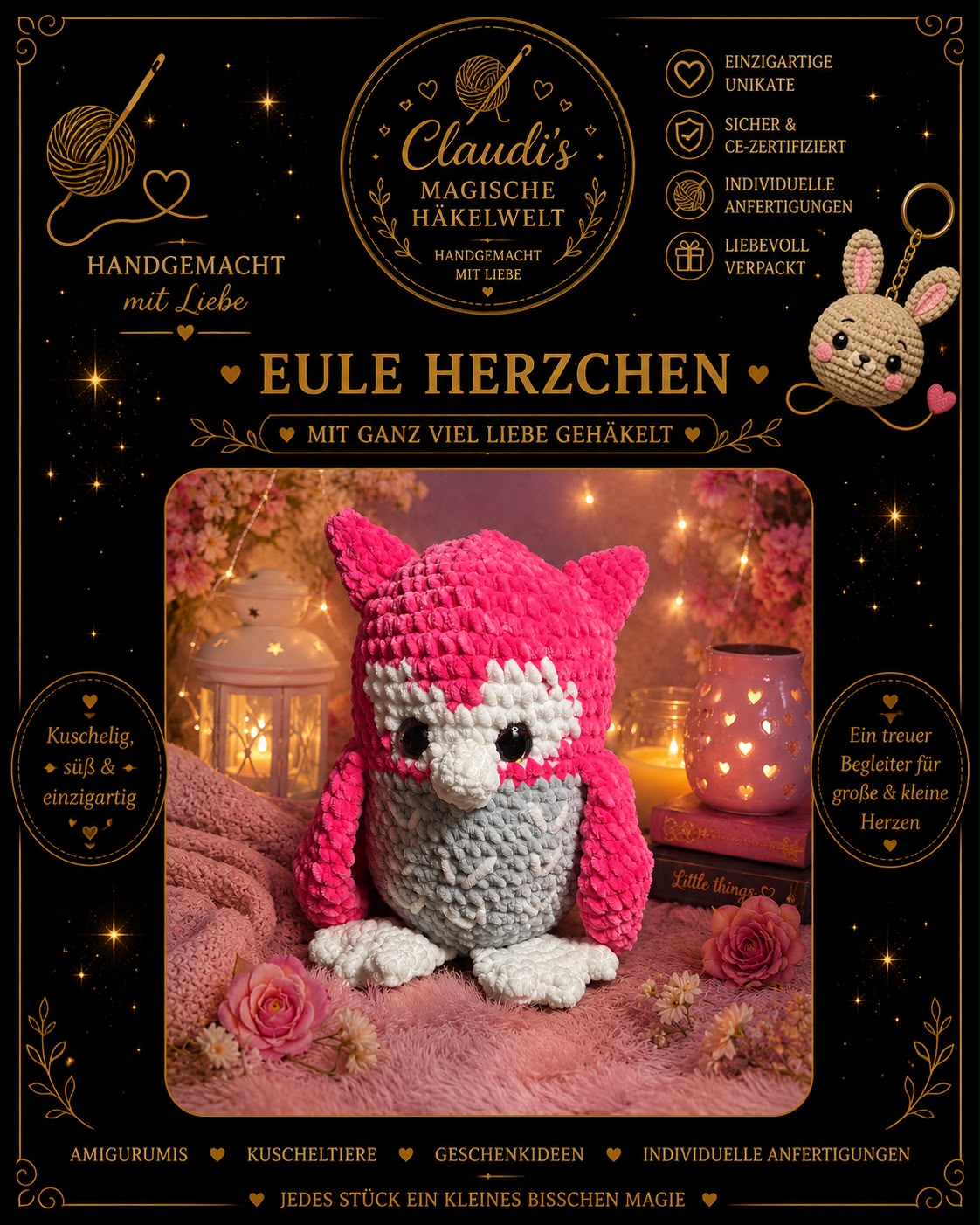 Eule Herzchen